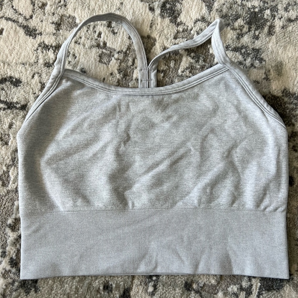 Womens tank top with built in bra